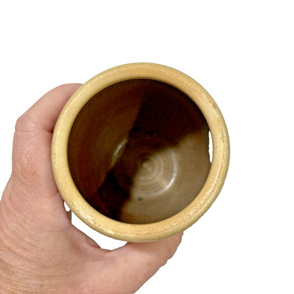 Maple City Pottery USA Small Crock Fort Knox Kentucky Heart Farmhouse Kitchen - Picture 8 of 8